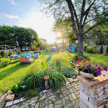 Schaumburg Paradise Oasis With A Secret Garden And Private Pool Bagian luar foto
