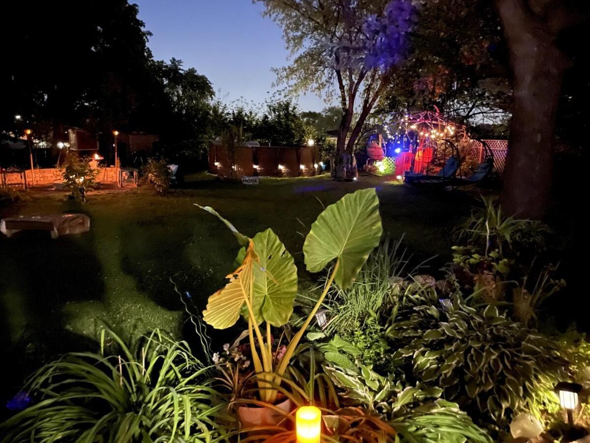 Schaumburg Paradise Oasis With A Secret Garden And Private Pool Bagian luar foto