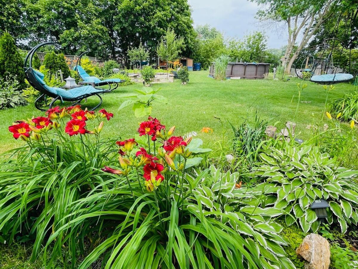 Schaumburg Paradise Oasis With A Secret Garden And Private Pool Bagian luar foto